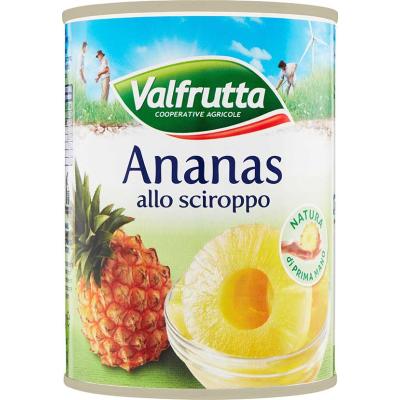 VALFRUTTA ANANAS SCIROPPATA GR.565