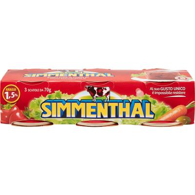 SIMMENTHAL CARNE GR.70 CLUSTER X3