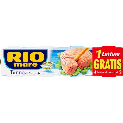 RIO MARE TONNO NATURALE GR.80 X4