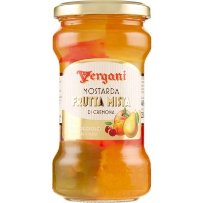 VERGANI MOSTARDA FRUTTA GR.400 CTX24