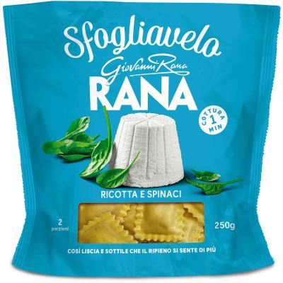 RANA SFOGLIAVELO RICOTTA E SPINACI GR250