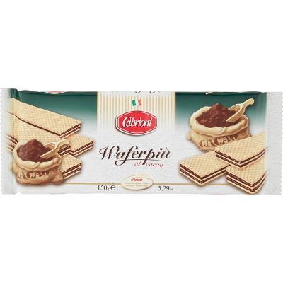 CABRIONI WAFERS PIU' CACAO GR.150