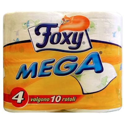FOXY MEGA CARTA IGIENICA DECOR. X 4 CTX7
