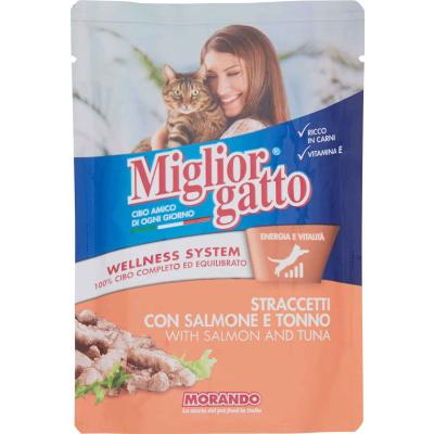 MIGLIORGATTO STRACC SALM/TON BUSTA GR100