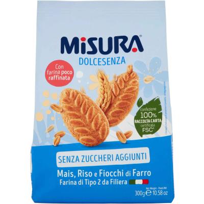 MISURA BISC.CEREALI DOLCESENZ G300 CTX10