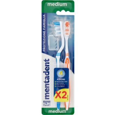 MENTADENT SPAZZOLINO PLUS X2