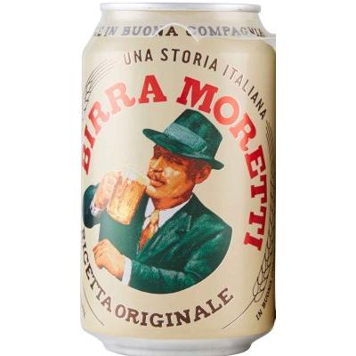 MORETTI BIRRA LATTINA CL.33