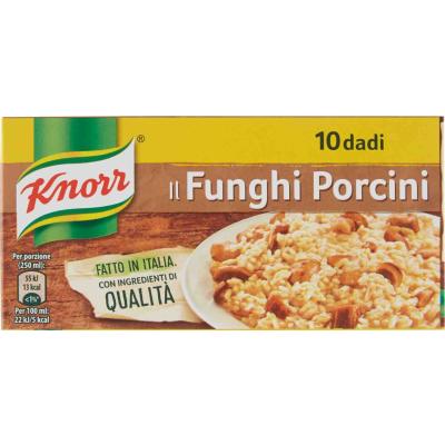 KNORR DADI FUNGHI PORCINI X10