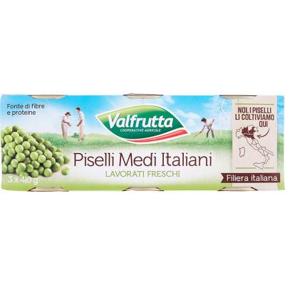 VALFRUTTA PISELLI MEDI GR.400 X3