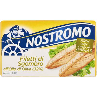 NOSTROMO FILET. SGOMBRO GR.120 CTX24