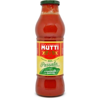 MUTTI PASSATA POMODORO BASILICO GR700