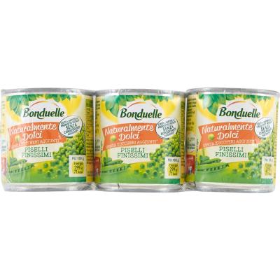 BONDUELLE PISELLI FINISSIMI GR.160 X3