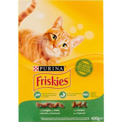 FRISKIES SEC. GATTI CON/POL/VER. GR.400