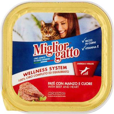 MIGLIORGATTO PATE MAN/CUORE GR100