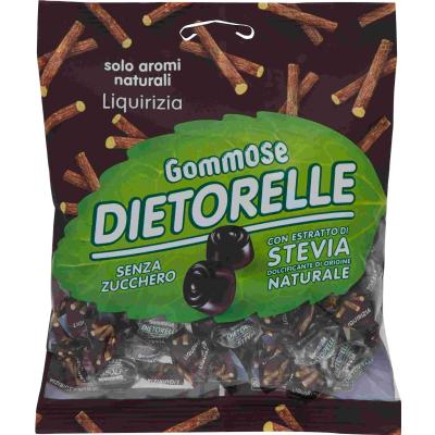 DIETORELLE GOMMOSE LIQUIRIZIA GR.70*