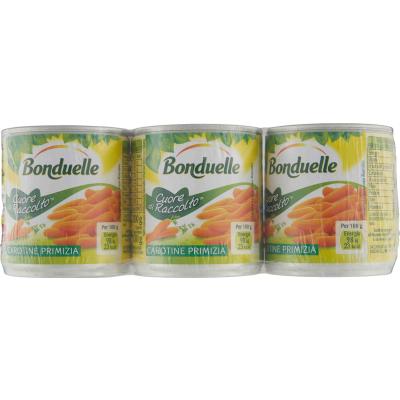 BONDUELLE CAROTINE PRIMIZIE GR.200 X3