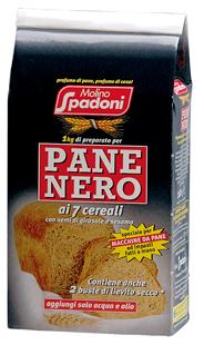 SPADONI FARINA PANE NERO KG.1