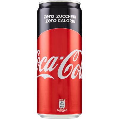COCACOLA ZERO LATTINA SLEEK CL.33