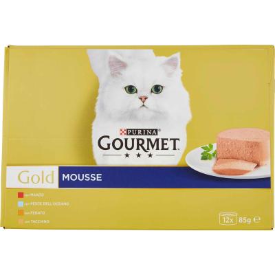 GOURMET GOLD MOUSSE PES/TAC/MAN GR85X12