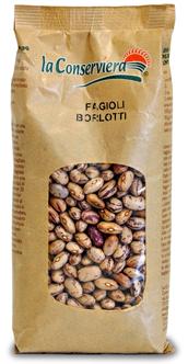 LA CONSERVIERA FAGIOLI BORLOTTI GR.500