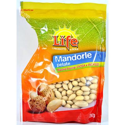 LIFE MANDORLE PELATE GR.200