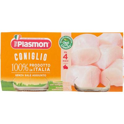 PLASMON OMOG. CONIGLIO GR.80 X2