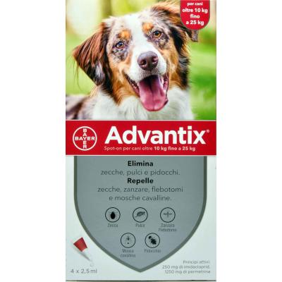 BAYER ADVANTIX SPOT-ON CANI 10-25KG