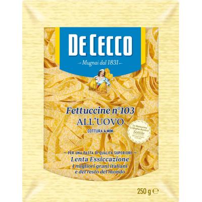 DE CECCO FETTUCCINE UOVO N.103 GR 250