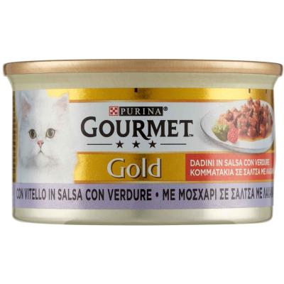 GOURMET GOLD VITELLO/VERD. DADINI  GR.85