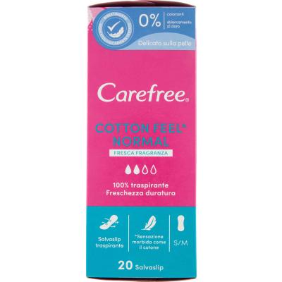 CAREFREE SALVASLIP RESPIRANTE X20+4