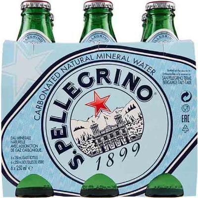 S.PELL. ACQUA GAS. ML.250 CLUSTER X6