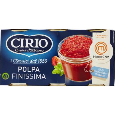 CIRIO POLPA FINISSIMA GR.400X3