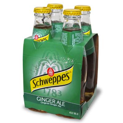 SCHWEPPES GINGERALE CL.18 CLUSTER X4
