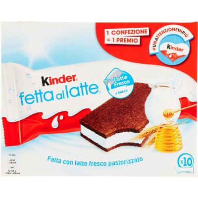 KINDER FETTA AL LATTE X10
