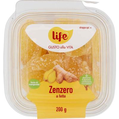 LIFE ZENZERO A FETTE DISIDRATATO GR.200