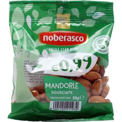 NOBERASCO MANDORLE SGUSCIATE GR.50