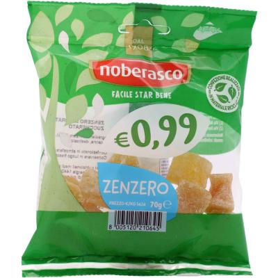 NOBERASCO ZENZERO CUBETTI GR.70