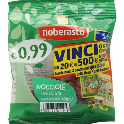 NOBERASCO NOCCIOLE SGUSCIATE GR.40
