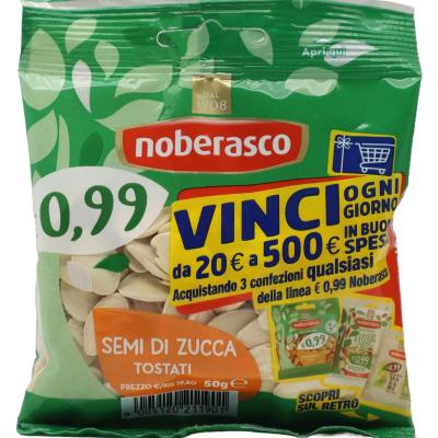 NOBERASCO SEMI ZUCCA TOST SALATI GR50