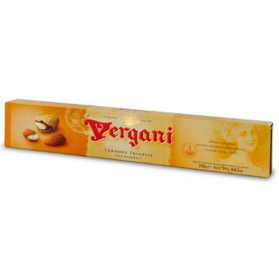 VERGANI TORRONE MANDORLA GR.250