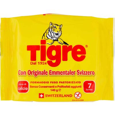 TIGRE EMMENTHAL 7 FETTINE GR140