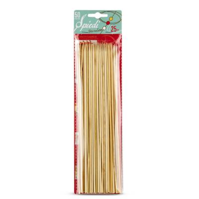BOTTARI SPIEDINI IN BAMBOO 25CM. X 50