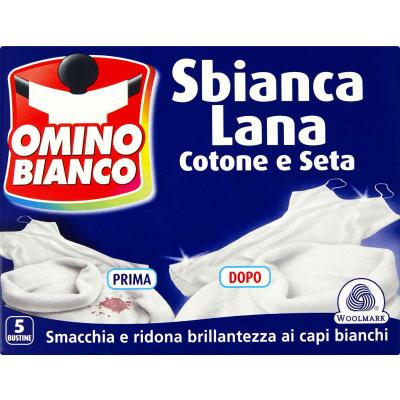 OMINO BIANCO SBIANCALANA BUSTE GR.100X5