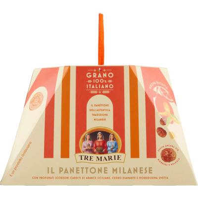 PANETTONE TRE MARIE SCATOLA GR.750