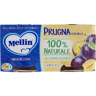 MELLIN OMOG. PRUGNA GR.100 X2