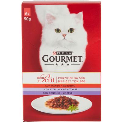 GOURMET MON PETIT PRELIB. CARNI GR.50 X6