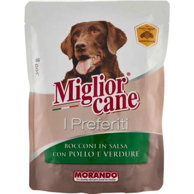 MIGLIORCANE PREFER.BUSTA POL.VERD GR.300
