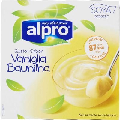 ALPRO BUDINO SOIA VANIGLIA GR.125 X4