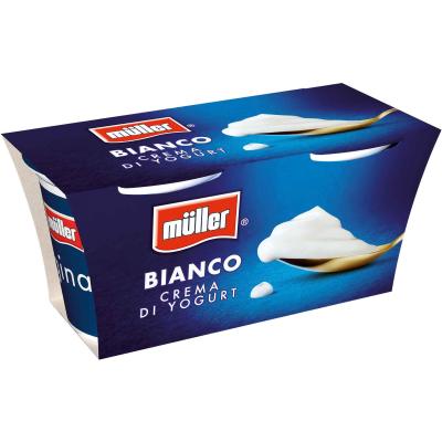 MULLER YOGURT CREMA BIANCO INTERO G125X2