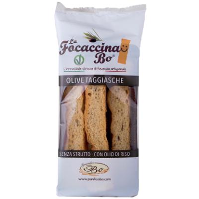 BO FOCACCINA OLIVE TAGGIASCHE GR.100